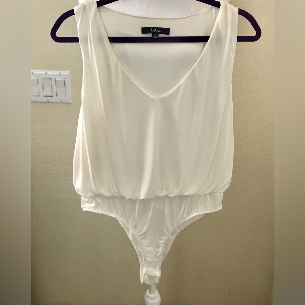 Lulu's White Bodysuit